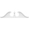 Ekena Millwork Rams Head Architectural Grade PVC Pediment (Urn Ships Unattached in Box), 70"W x 17-1/2"H x 2-3/4"P PEDPS070X175RHP00 - alternate 5